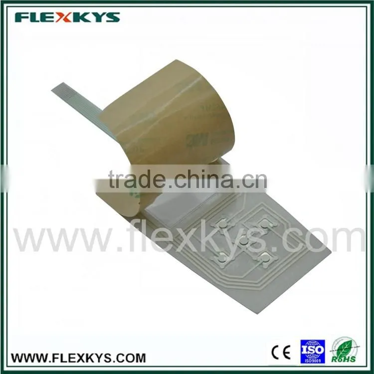 Four hedeinged arrows metal dome membrane keypad with one power button