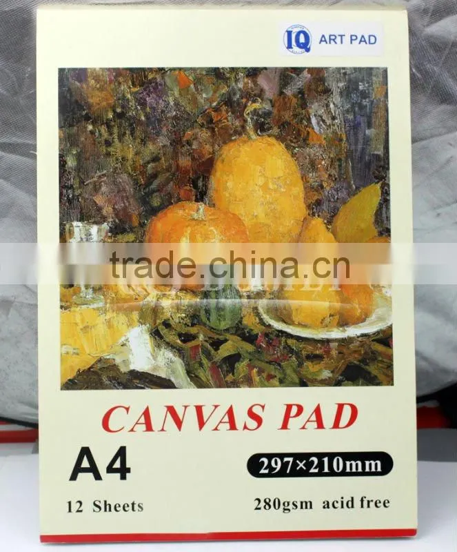 A4 oil painting pad canvas pad