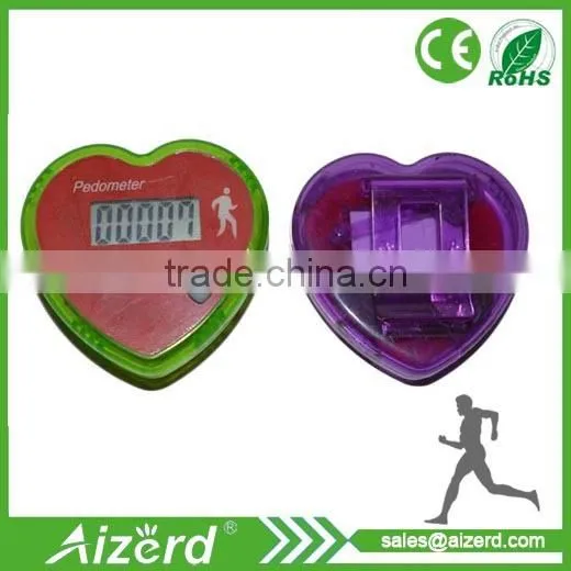 Beautiful shape pedometer for festival promation
