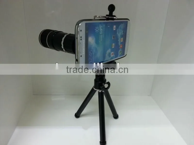 12x Zoom Optical Camera Telescope Lens + Tripod Case For Samsung Galaxy S4
