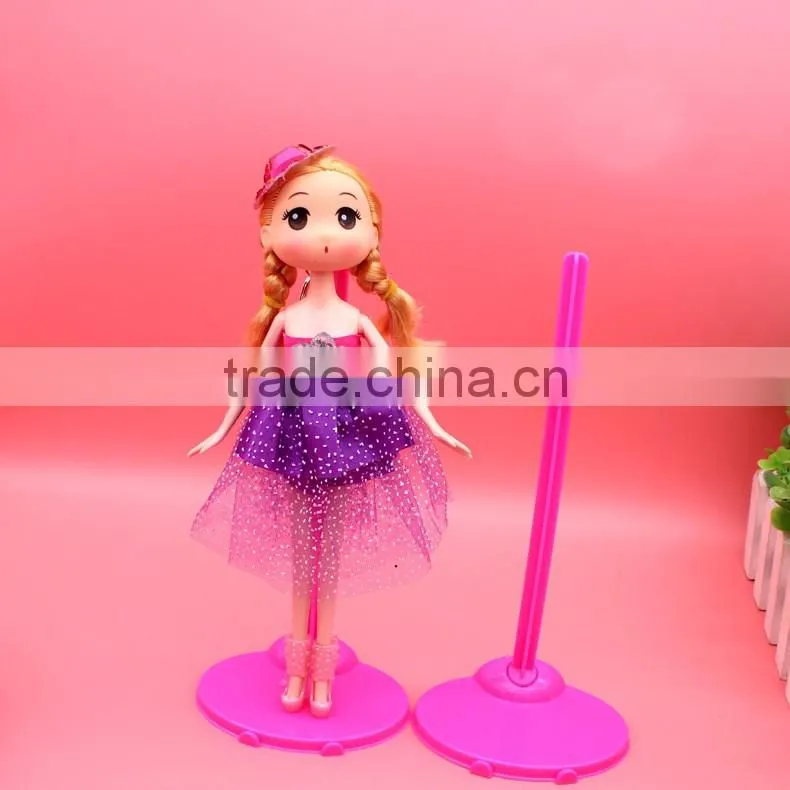 Wholesale online shop mobile phone chain cutom size 18cm 26cm barbie wedding dress ddung dolls pendant plastic key chain