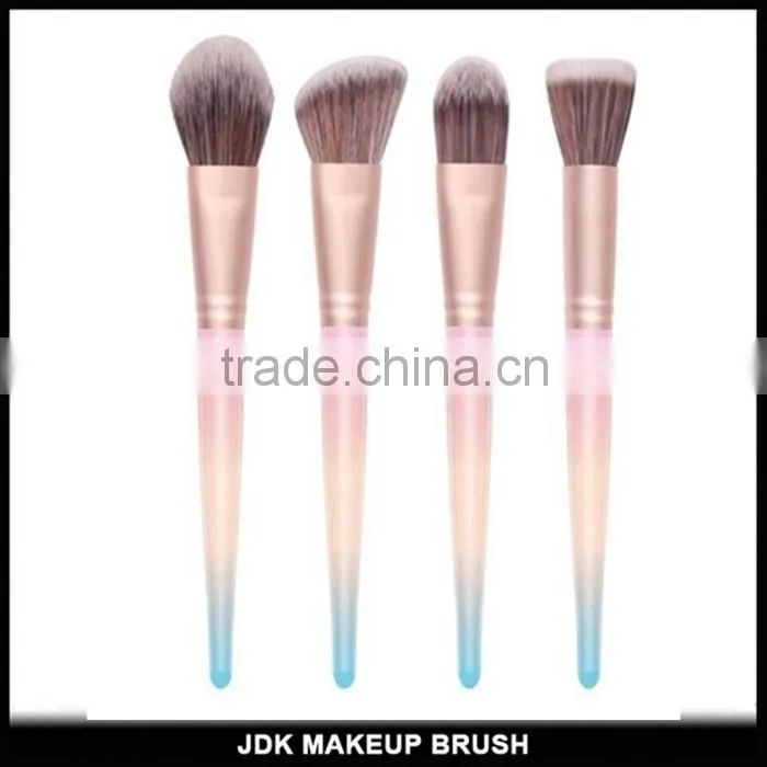 Beauty colorful makeup brushes Personalized makeup brushes for makup