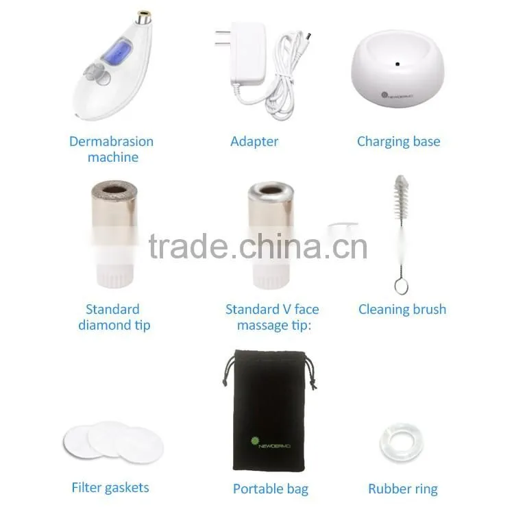 6 in 1 popular crystal diamond microdermabrasion machine for sale