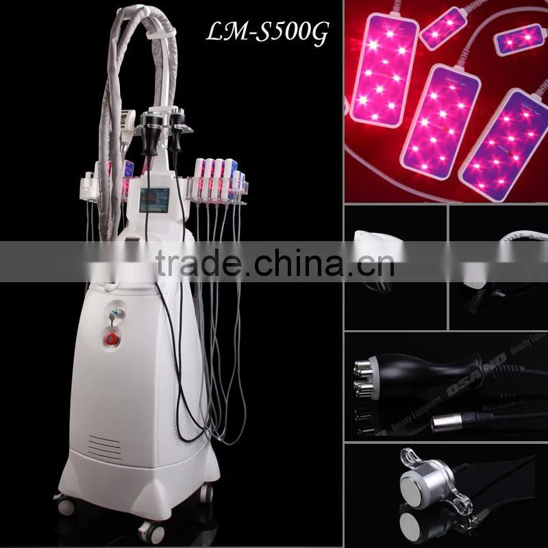 The best combination!lipo laser cavitation RF vacuum and cavitation lipolaser slimming machine