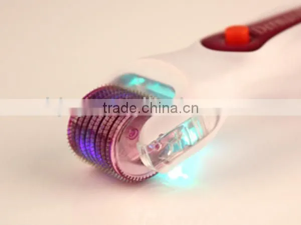 high quality derma roller vibrator,changeable heads derma roller,540 derma rollers