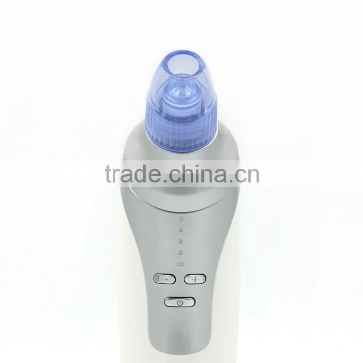 4 Interchangeable Attachment LCD Electricity Display Comedo Suction Beauty Machine