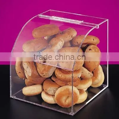 high hardness transparent acrylic bakery tray/acrylic buffet trayacrylic cake pops holder
