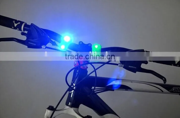 Factory supplier bike used outdoor lighting silicon led bike lights