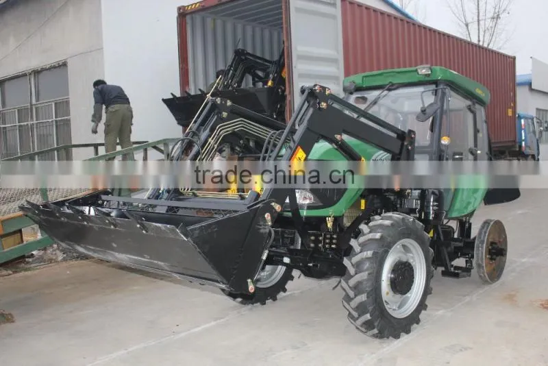 120HP, 130HP 4x4 big tractor with 4in1 front end loader, 4in1 FEL, slasher mower etc.