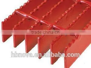 Factory price anti - slip serrated steel grating