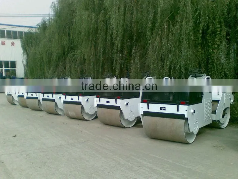 Mini vibrarory road roller, 3 ton double drum road roller (QLNC3B)