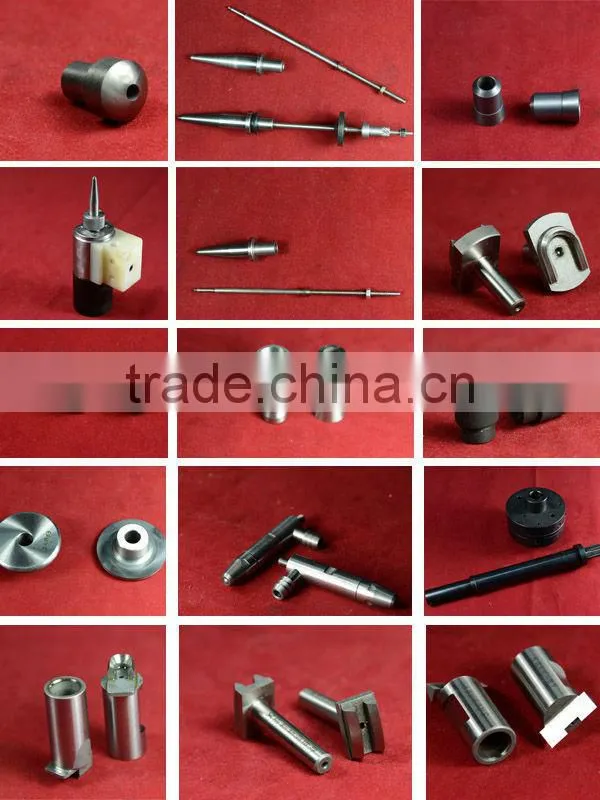 Sell Machinery Parts Heater Blocks, Shafts, Cam Knives, Guide Rails, Perforation Knives,Suction Drums