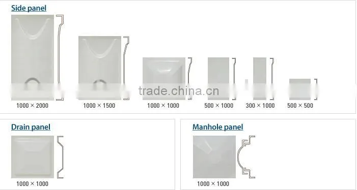SMC water tank/stainless steel accessories water tank/grp water tanks