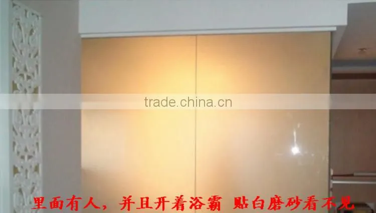 No Glue Decorative Pattern Matt Glass Film Window Stickers-45*200cm