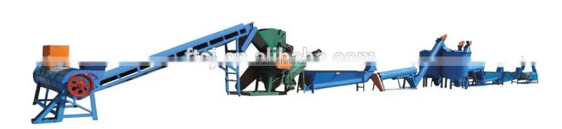 2015 New Type PET Bottle Label Removing Machine with high quality
