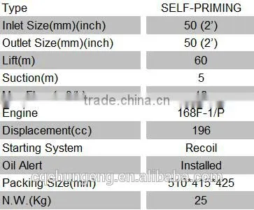 Agricultural Irrigation Water Pump WP40