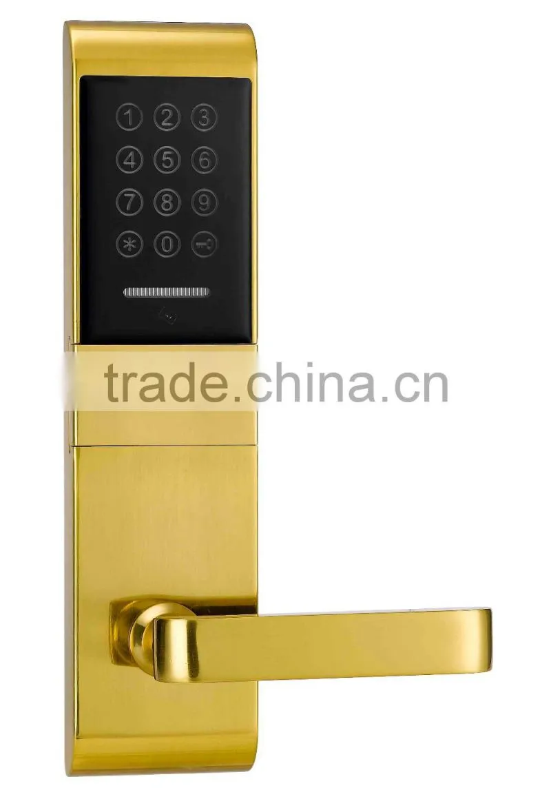 New designed Anti-theft touch screen intelligent door lock