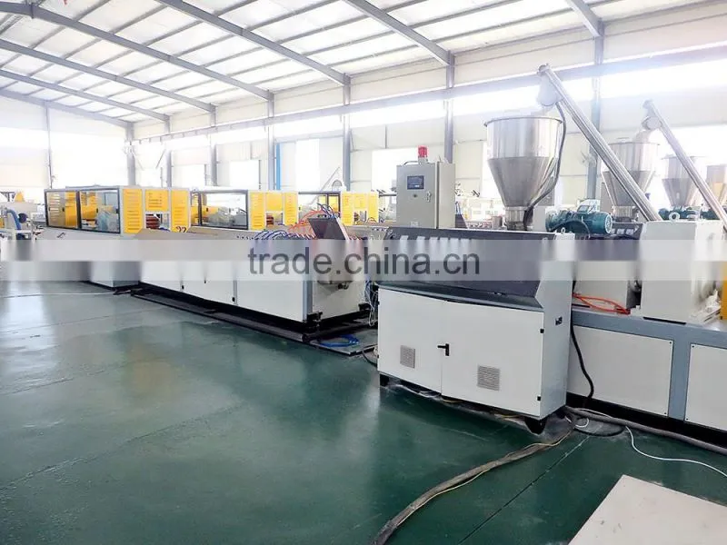 Hegu-Wood WPC outdoor floor extrusion machine