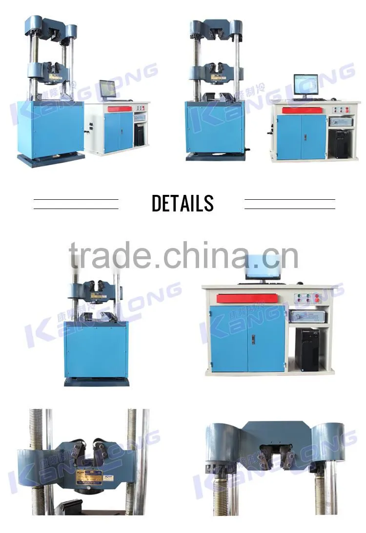 WAW Model 1000KN Computerized UTM Electronic Universal Tensile Strength Testing Machine Manufacturer