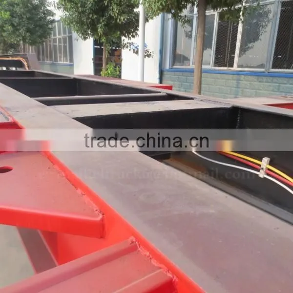 CLW 3 Axis Container Skeleton Semi Trailer for 40 Feet or 20 Feet