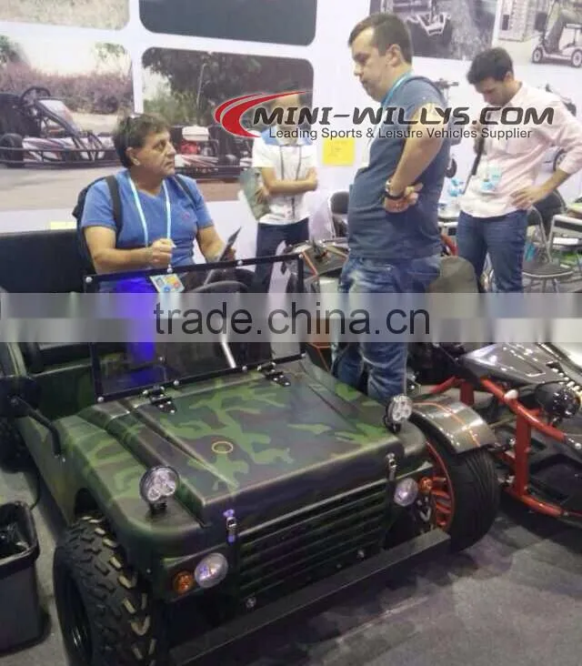 150cc 4x4 Petrol Mini Jeep Willys for Sale