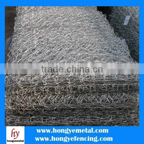 Gabion Box 2x1x1 / Welded Gabion/Hexagonal Wire Mesh For Protection