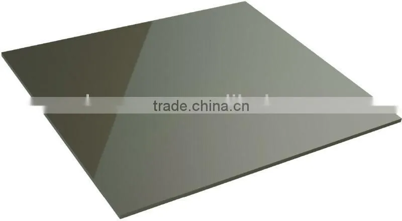 TiO2 Opaque Lower Temp Plastic Polycarbonate Solid Flat sheet (Ti-Lite Metallic Bronze Solid Flat)