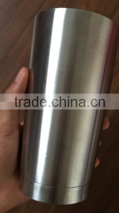 Personalized insulated bottle, double wall vacuum insulation 18/8 grade stainless steel BPA free Water bottle, COLA shaped flask