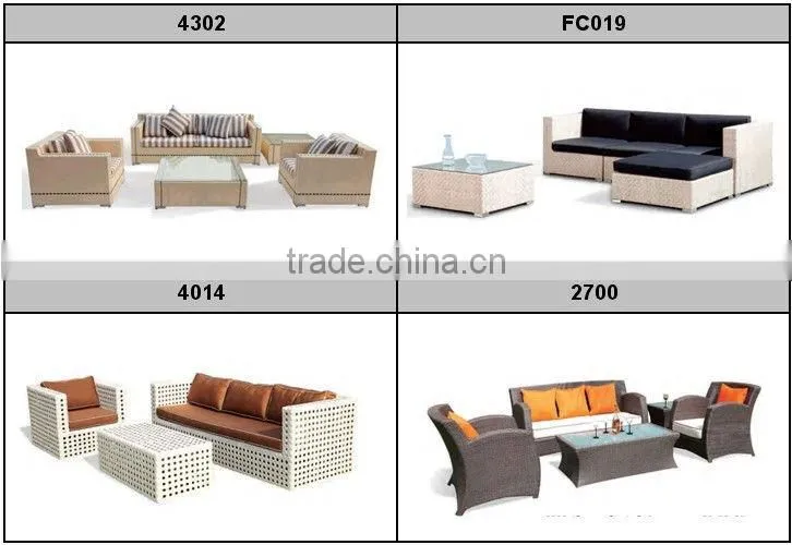 Outdoor furniture rattan round bar chair