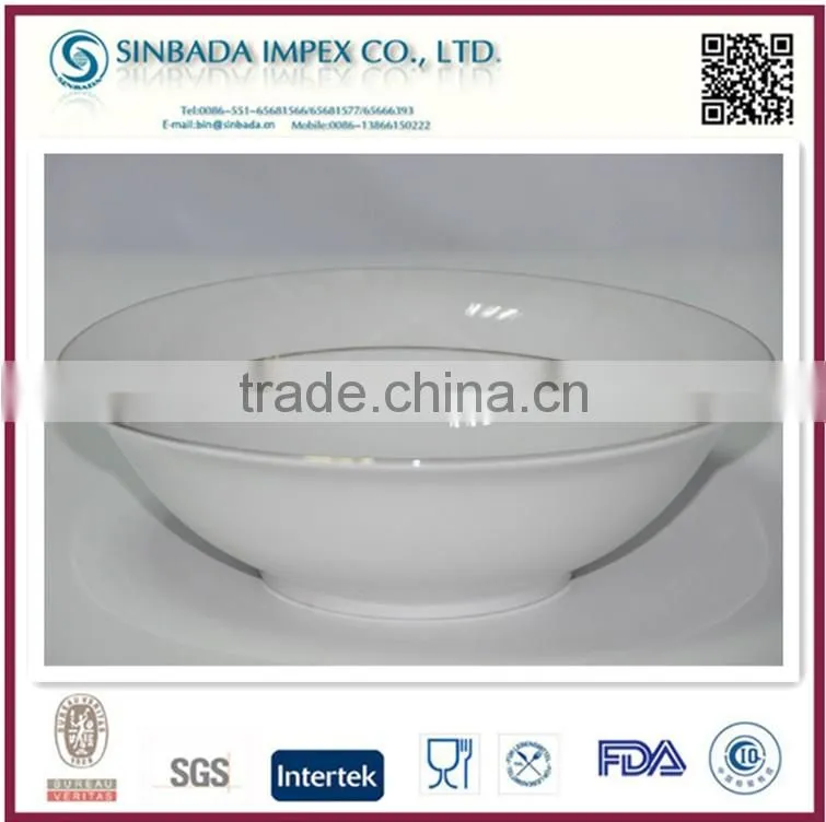 printing hot sale ceramic personalized salad bowl
