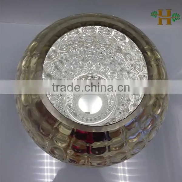 Mercury glass vase,silver or gold color glass vase