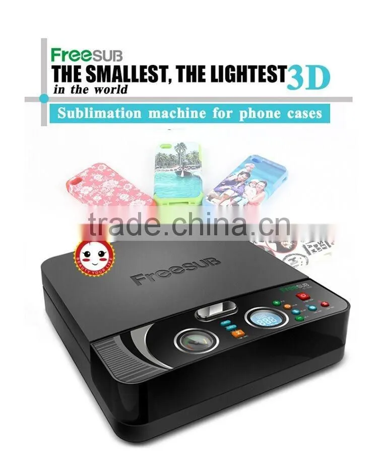 New Top Selling Mini 3D Sublimation Vacuum Heat Press Machine Professional Light Small 3D Sublimation Machine For Phone Case