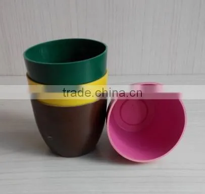 plant fiber bamboo flower pot Biodegradable Eco friendly