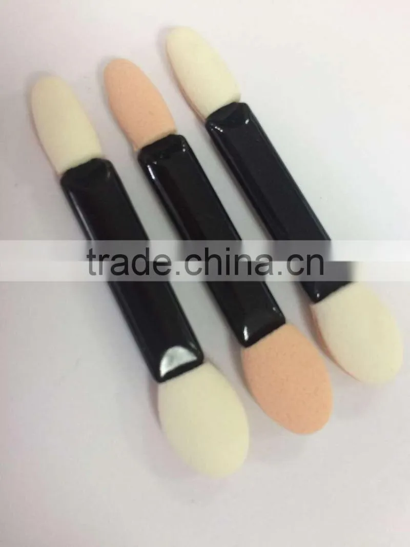 Hot Sale Makeup Mini Powder sponge Brush Double End Eyeshadow Brush