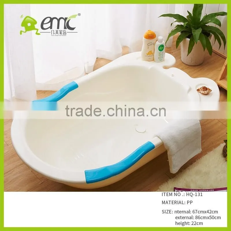 Plastic baby bath bucket, plastic baby showering bucket, Plastic showering bucket for kids