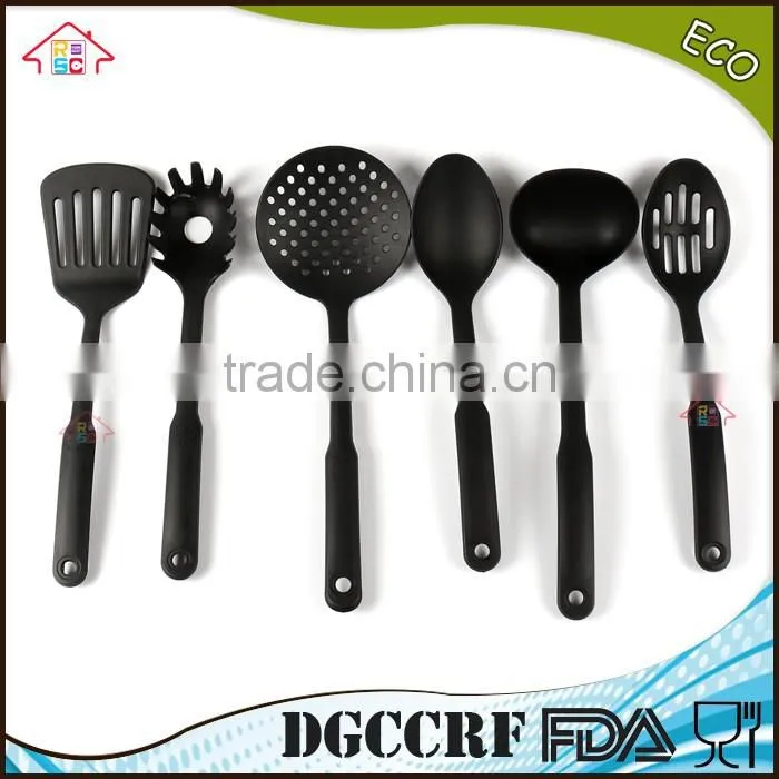 NBRSC 6 Piece heat resistant Nylon Cooking Utensil Set plastic Kitchen Gadget Tool