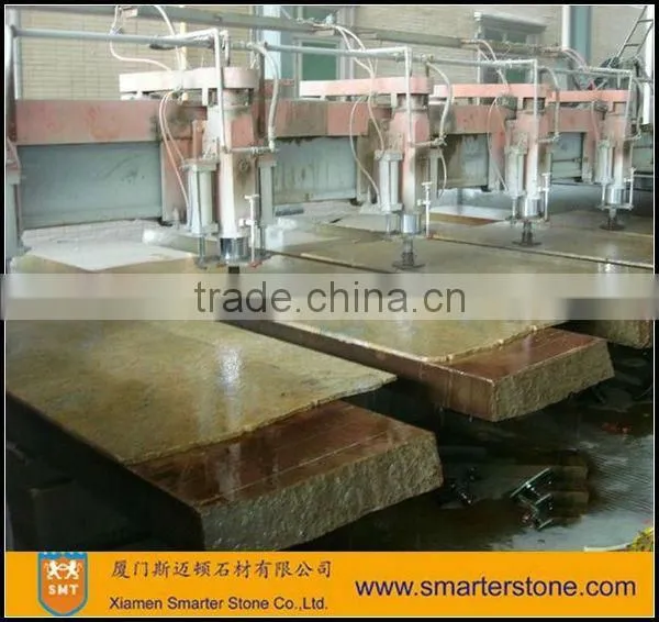Chiseled Granite Stone Small Slab / Sunset Gold Cutter Slab