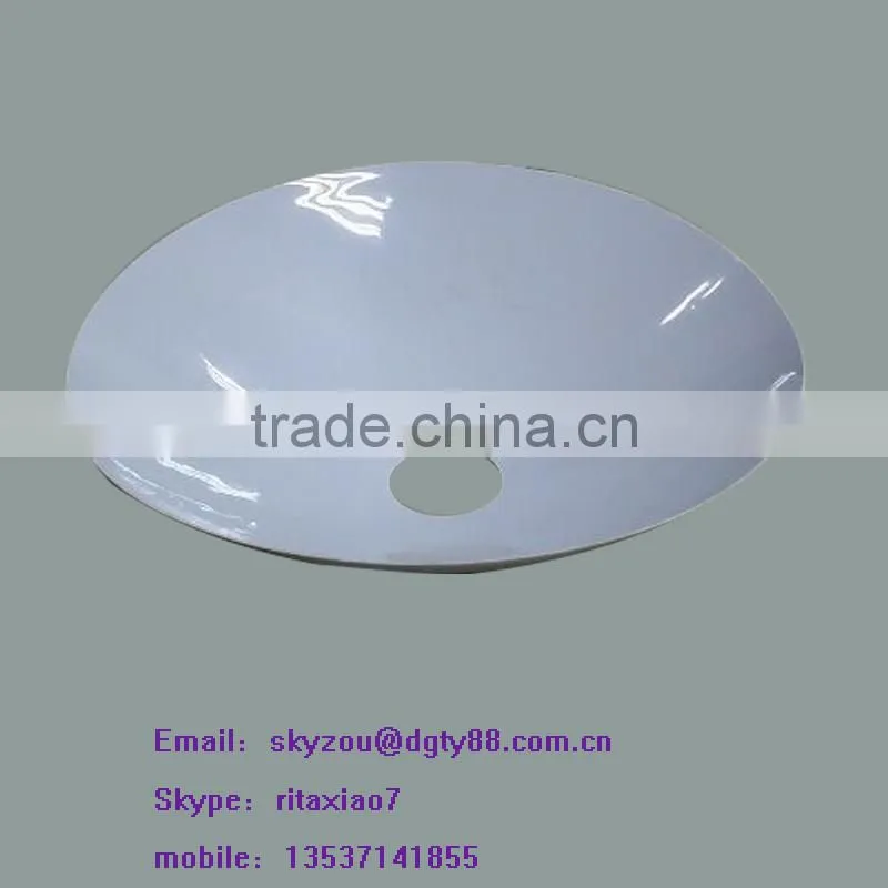 customized vac-formed blister acrylic plastic lampshade