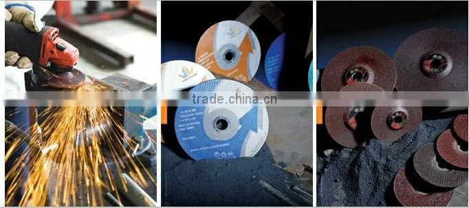 7''(180x6x22mm)T27-Reinforced Resin DC Grinding &Cutting Wheel for Metal