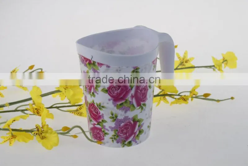PP Colorful FDA Plastic Drinking Cup with Handle