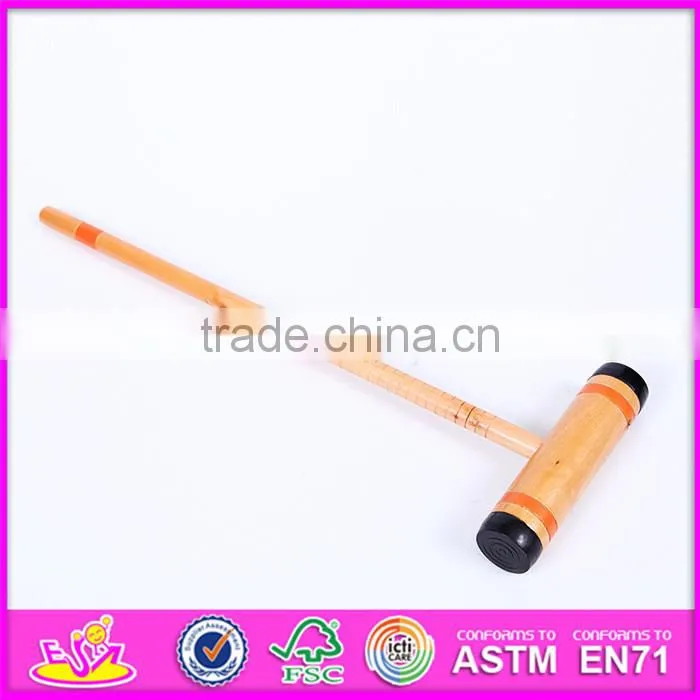 2016 new fashion children 6 group of wooden croquet set W01A164