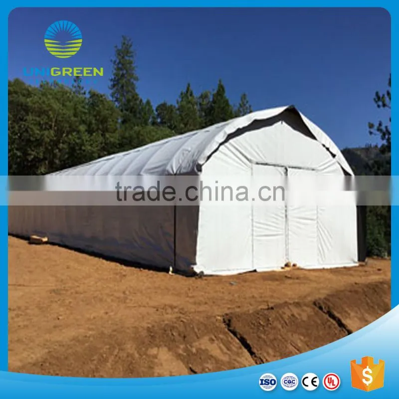 Single-span solar greenhouse for sale with good price and service