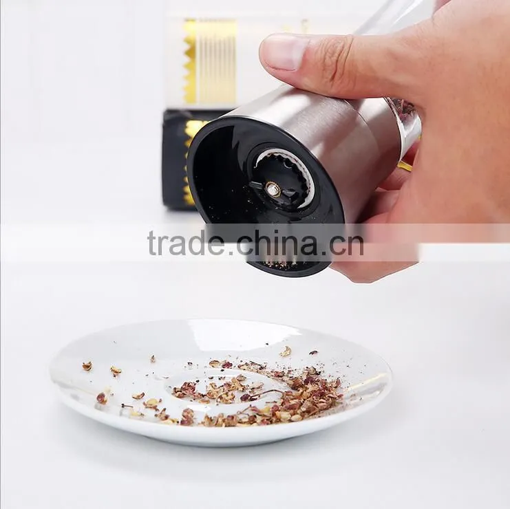 Best Seller Premium Stainless Steel Salt And Pepper Grinder Adjustable Grinder
