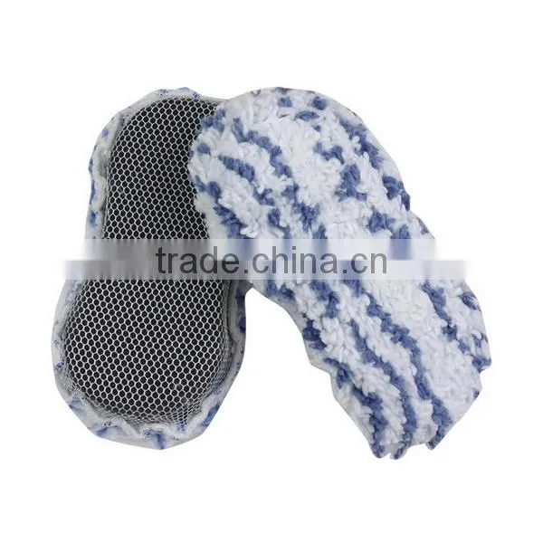 2017 microfiber chenille wash pad/chenille wash sponge/microfiber sponge