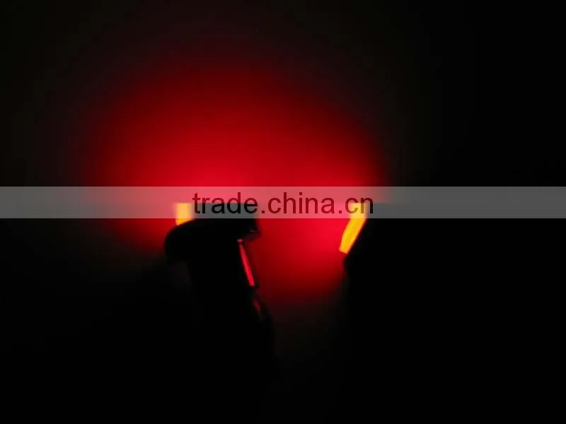 XJ-2213 Red Color Light Silicon LED Bicycle Light Bicycle Warning Light