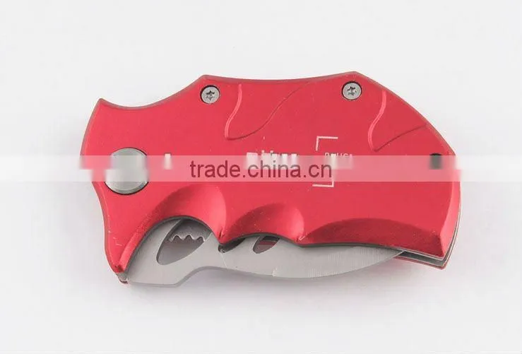 New design Multi functional stainless steel folding pocket strider knife