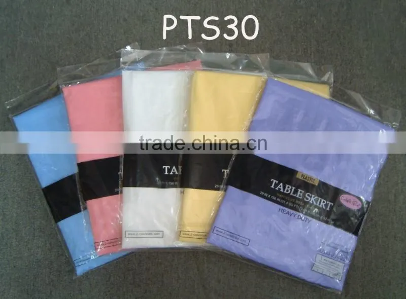 Valentine's high quality fancy decorative table cover dinning table cover disposable PVC material