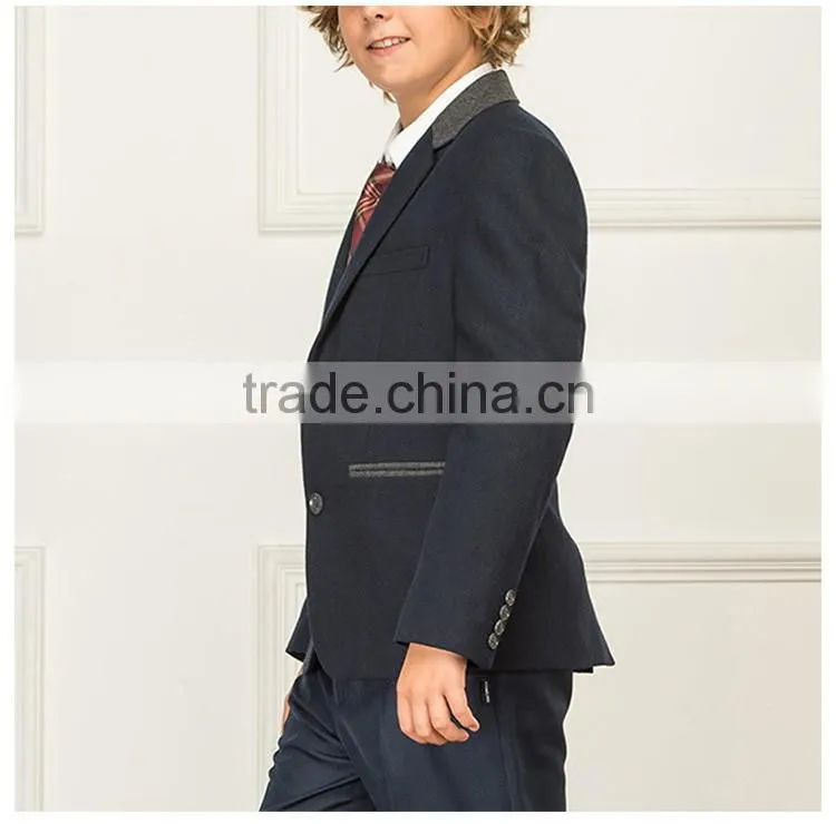 Junior School Uniforms Custom Grey Suit Sets For Graduation Or Party