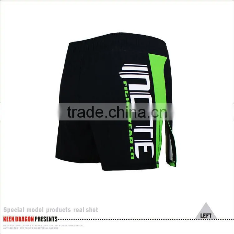 2013 OEM fashion apparel polyester/spandex short mma shorts