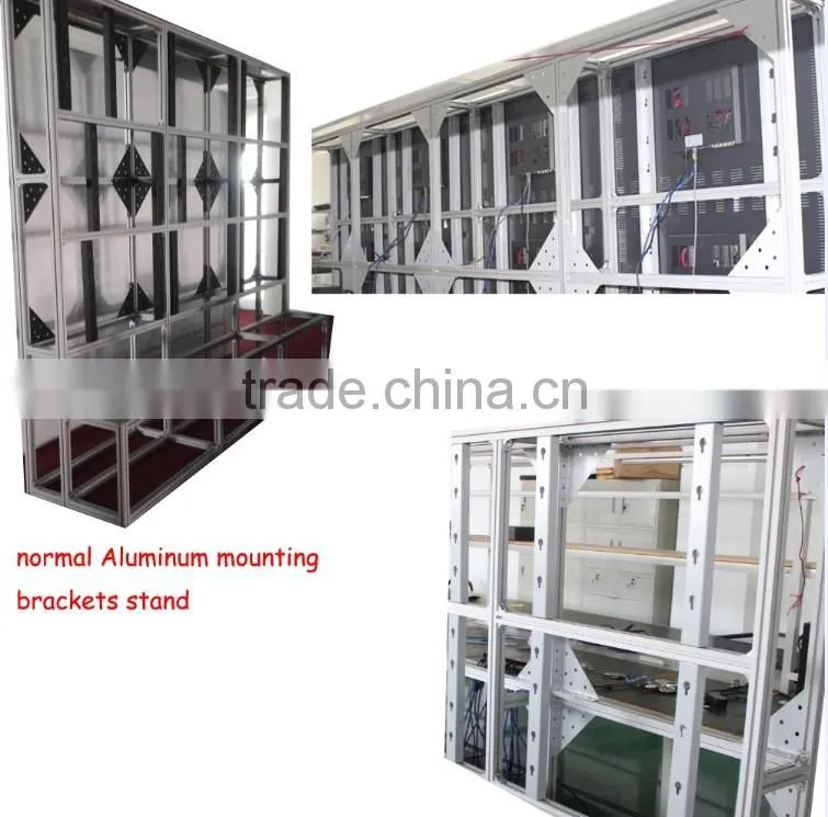 46inch full color backlit led DID lcd screen indoor video wall (HQ460-V,2X2 models,5.3mm or 6.7mm)